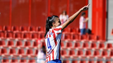 04/10/25 FUTBOL FEMENINO
PARTIDO PRIMERA DIVISION FEMENINA
ATLETICO DE MADRID - ATHLETIC DE BILBAO
GOL LAUREN LEAL 1-0 ALEGRIA