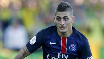 Verratti, con el PSG.