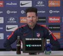Simeone: "Sólo nos interesa el Elche"