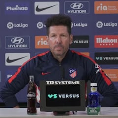 Simeone: "Sólo nos interesa el Elche"