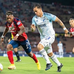 Medellín y Millonarios empatan en un intenso partidazo