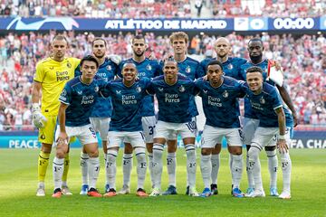 Once inicial del Feyernoord.