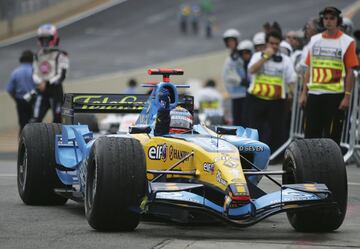 Todos los coches de Fernando Alonso en la F1