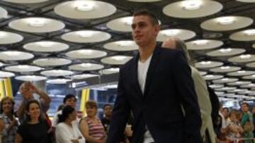 Santos Borré: "Estoy feliz; hablé con Jackson y me pidió calma"