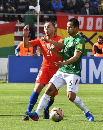 Bolivia vs. Chile, en imágenes