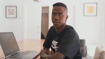 Vinicius explica el cambio de número y nombre en su dorsal