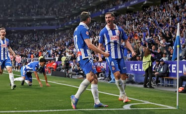 El central espanyolista volvió a ver puerta. Además de formar junto a Cabrera y una de las mejores zagas de la categoría, además de la más goleadora.