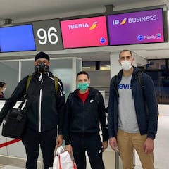 Sebas Saiz, Pablo Aguilar, Luis Guil... vuelven de Japón