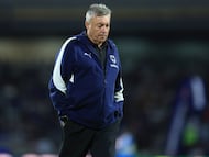 Domenec Torrent head coach of Monterrrey during the 15th round match between Cruz Azul and Monterrey as part of the Liga BBVA MX, Torneo Apertura 2025 at Olimpico Universitario, on October 25, 2025 in Mexico City, Mexico.