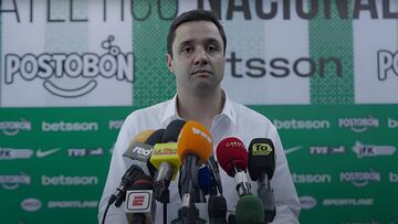 Presidente de Atlético Nacional explica la salida de Efraín Juárez y habla sobre el futuro deportivo.