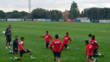 El Atlético centra la semana en recuperar a los lesionados