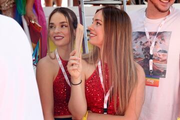 Las Twin Melody durante la Manifestaci車n del Orgullo LGTBI+ 2023.
