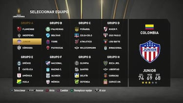 La Copa Libertadores llega a FIFA 20