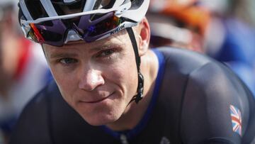 Chris Froome, corredor del Sky en el Tour Colombia