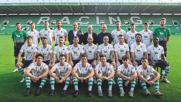 Plantilla del Racing.