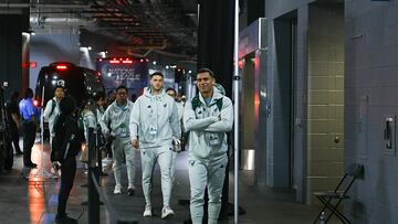 during the Semifinals match between Panama and Mexico (Mexican National Team) as part of the 2024 Concacaf Nations League, at AT-T Stadium, Arlington, Texas, on March 21, 2024.