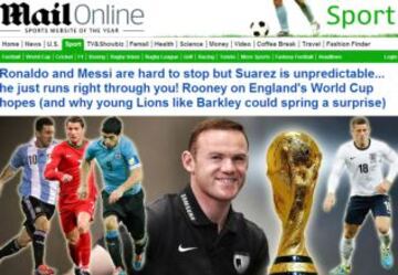 Portadas de la prensa extranjera