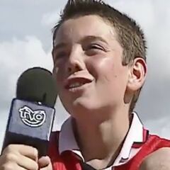 Iago Aspas, con once años, tenía claro cuál era su sueño a cumplir
