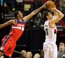 Claver vuelve a anotar y los Blazers derrotan a Washington
