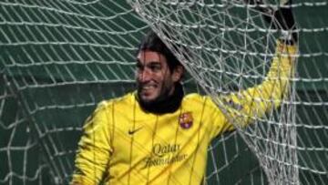 Pinto será baja ante el Betis por un esguince en el tobillo