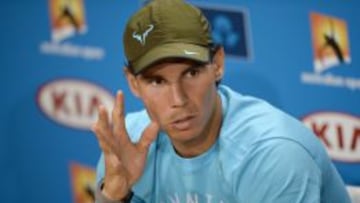 Nadal, en el Open de Australia