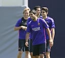 El Barcelona se prepara para la final de Copa