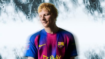 El Barça lanza la camiseta de El Clásico con Ed Sheeran