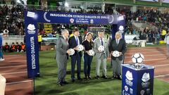 Salah encabeza inauguración del estadio Diaguitas en Ovalle