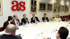 Florentino visitó AS con el sueño de la Liga muy vivo