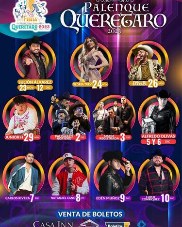 Feria de Querétaro 2023: fechas, programa y cuánto dura