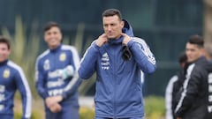 Scaloni asegura que el partido será duro y anunció capitán