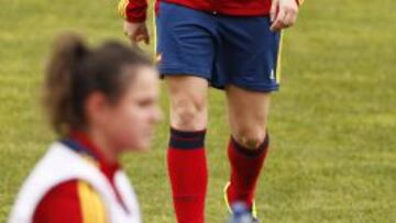 Vicky Losada: "El equipo está cogiendo el ritmo de Mundial"