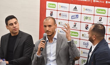 En imágenes: David Gonzalez es presentado como DT de Medellín