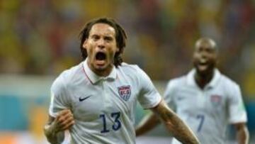 Jermaine Jones con la selecci&oacute;n de Estados Unidos. 