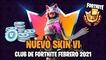 Revelado el skin del Club de Fortnite de febrero 2021: así es Vi