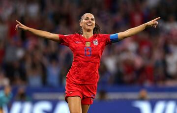 Alex Morgan y las seleccionadas de USWNT que han marcado más goles que Cristiano