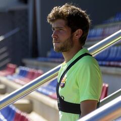 Sergi Roberto, 10 días de baja