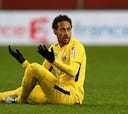 A Neymar le hacen más faltas en el PSG que en el Barcelona
