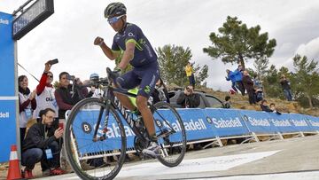 Nairo Quintana, ciclista colombiano. 