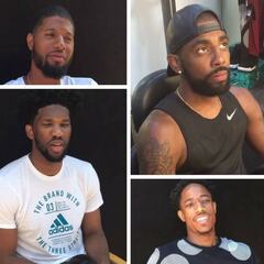 El NBA 2K da a seis jugadores en persona sus medias