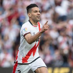 Falcao regresa con gol para salvar al Rayo ante la Real Sociedad