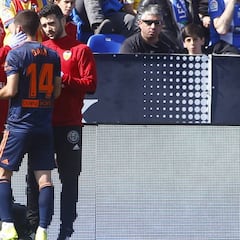 Valencia: Gayà tiene rota la nariz, pero forzará para jugar la Copa