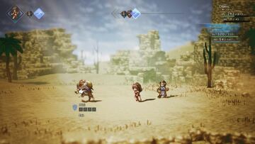 Un Cait en Octopath Traveler