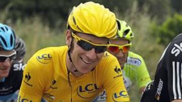 <b>EXPLICACIÓN. </b>Wiggins quiso dejar clara su postura ante el dopaje.