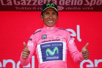 A dos etapas del final, Nairo se viste de rosa en el Giro de Italia