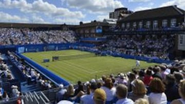 En pleno West Kensington, así reluce el lujoso escenario del Queen’s Club.