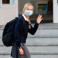 La princesa Leonor da negativo en la PCR pero mantendrá la cuarentena