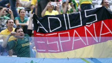 La ‘torcida’ brasileña volvió a ser maleducada con España