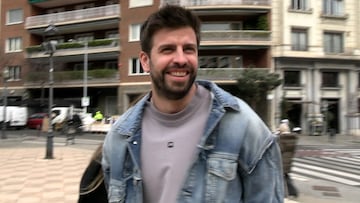 Gerard Piqué y Clara Chía se muestran cómplices y sonrientes caminando por la calle, a 6 de febrero de 2023, en Barcelona (Cataluña, España)
PAREJA;NOVIOS;SHAKIRA;FUTBOLISTA
Europa Press
06/02/2023