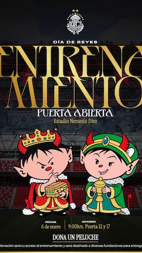 Toluca a lo ‘Premier League’, hizo su ‘Boxing Day’ y donará peluches
